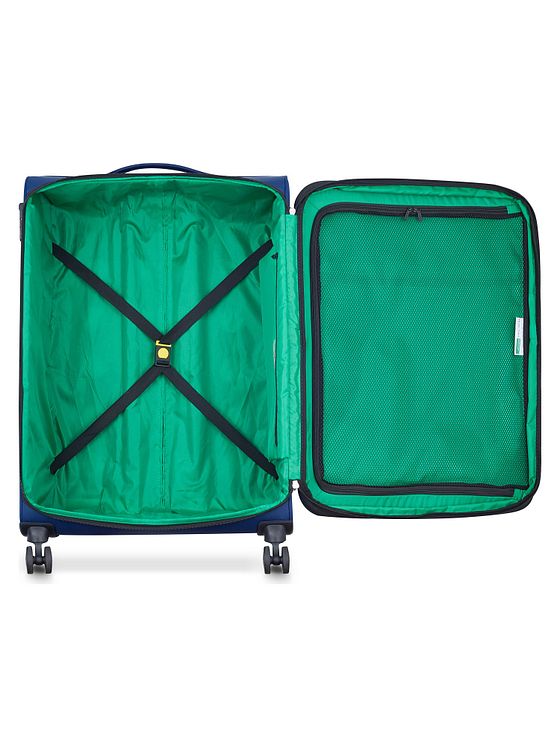 Delsey Paris x United Colors of Benetton Colour Block 4-hjuls trolley 77 cm med ekspansionsfold