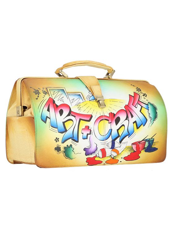 Greenland Nature Art+Craft lægetaske i læder 37 cm