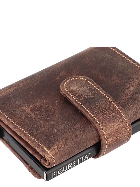 Greenburry Vintage Peněženka RFID ochrana Kůže 8 cm