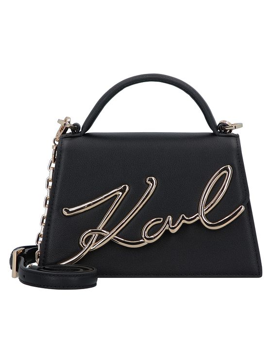 Karl Lagerfeld Signature 2.0 Håndtaske Læder 21.5 cm