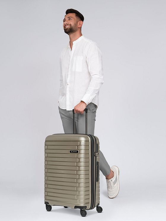 Pactastic Collection 04 THE MEDIUM + 4 hjul Trolley M 66 cm med strækfold