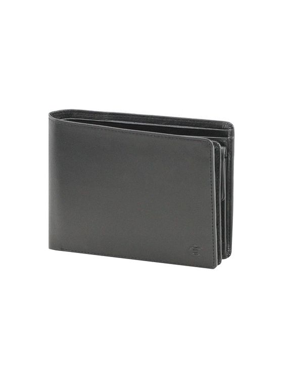 Esquire Logo-pung i læder 12,5 cm