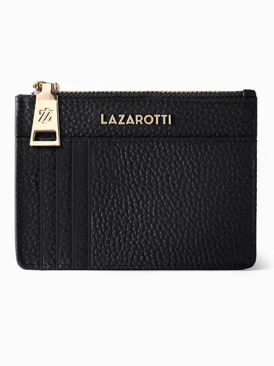 Lazarotti Bologna lædernøgleholder Kortholder i læder 11,5 cm med rum til luftmærker Lazarotti Bologna lædernøgleholder Kortholder i læder 11,5 cm med rum til luftmærker