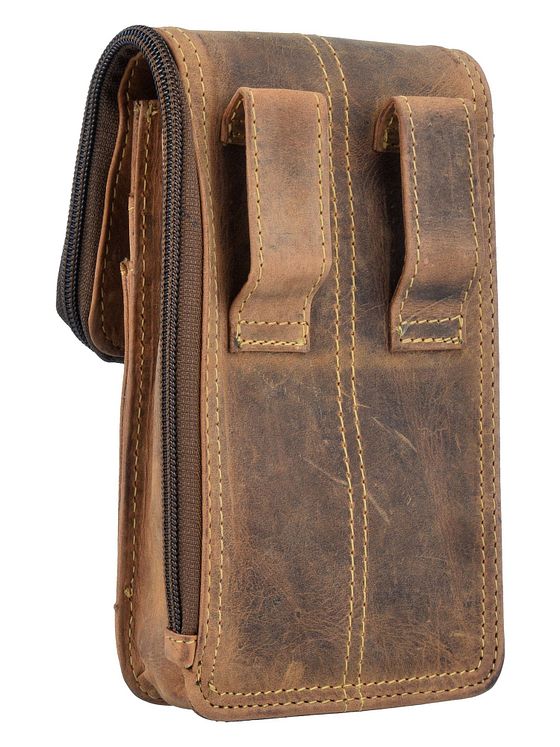 Greenburry Vintage bæltetaske i læder 10 cm Greenburry Vintage bæltetaske i læder 10 cm