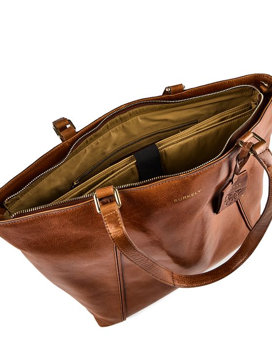 Burkely Fine Florence Shopper-taske Læder 37 cm Laptoprum