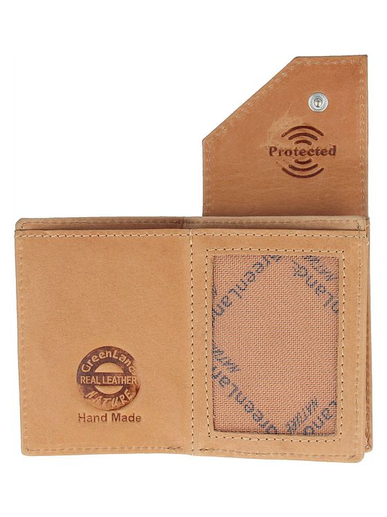 Greenland Nature Pung RFID læder 7 cm