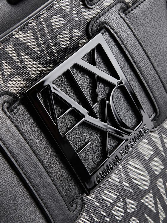 Armani Exchange Bolsa de compras 24 cm Armani Exchange Bolsa de compras 24 cm