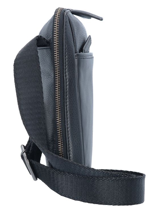 Bric's Torino skuldertaske i læder 16 cm