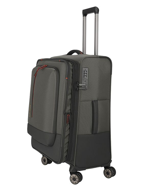 Travelite Crosslite 5.0 4 hjul Trolley M 66 cm med strækfold