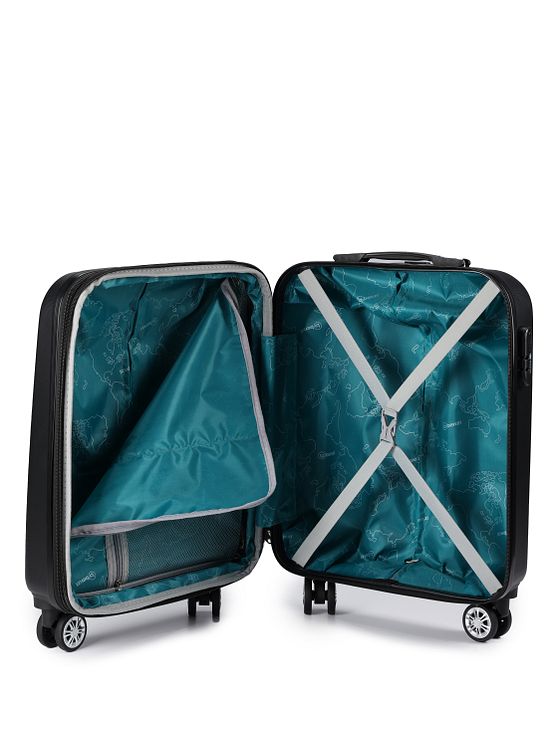 Benzi 5493 4 hjul Kabinetrolley S 53 cm med strækfold