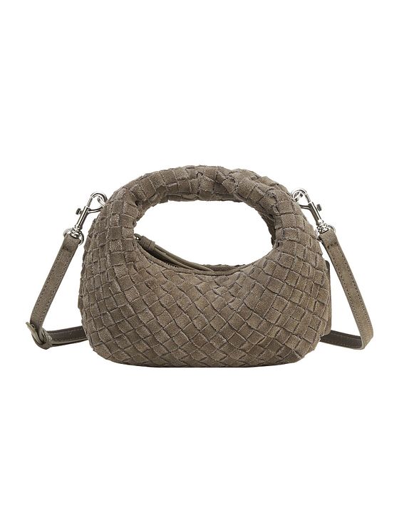 LES VISIONNAIRES Greta Micro weave Håndtaske Læder 20 cm