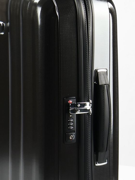 Samsonite Lite-Cube Dlx Chrome 4 hjul Kabinetrolley 55 cm