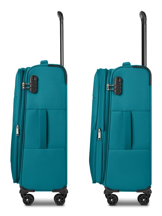 Stratic taska 4 ruedas Trolley M 65 cm Con asa expansible Stratic taska 4 ruedas Trolley M 65 cm Con asa expansible