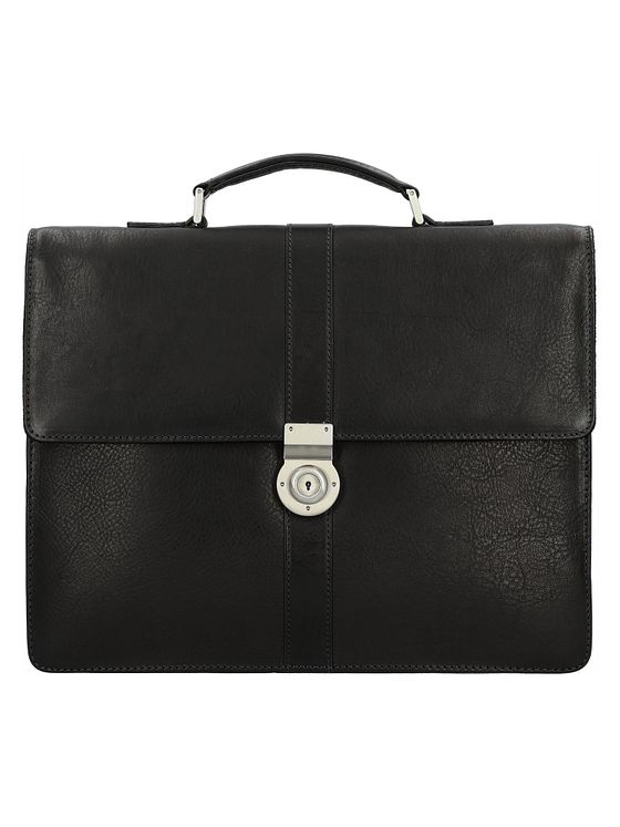 Leonhard Heyden Bergamo dokumentmappe læder 38 cm rum til bærbar computer