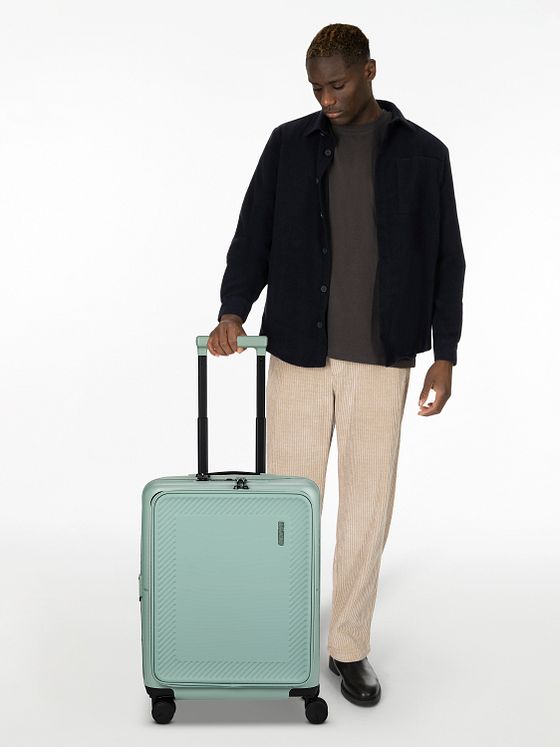 American Tourister Dashpop 4 hjul Kabinekuffert 55 cm med strækfold American Tourister Dashpop 4 hjul Kabinekuffert 55 cm med strækfold