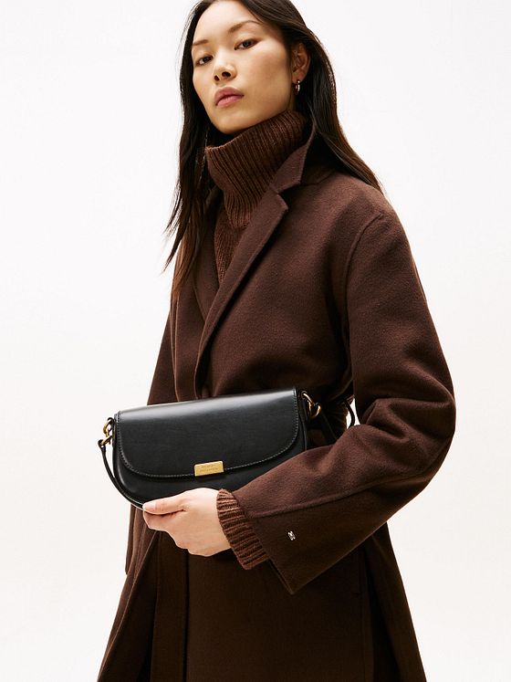 Tommy Hilfiger TH Iconic Skuldertaske Læder 25 cm