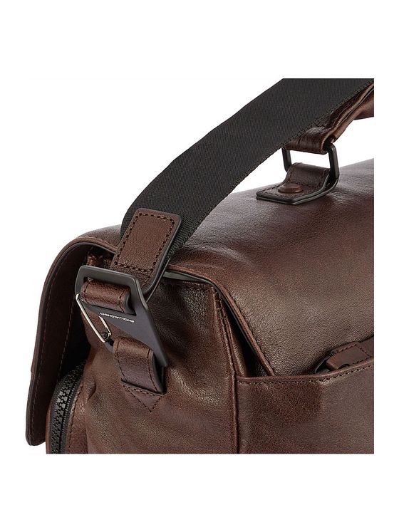 Piquadro Harper dokumentmappe læder 43 cm rum til bærbar computer