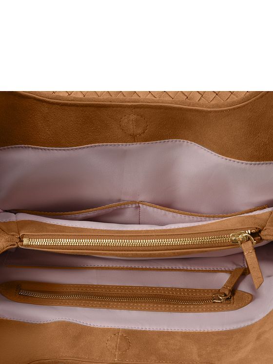 LES VISIONNAIRES PAZ Weave Taška přes rameno Kůže 44 cm