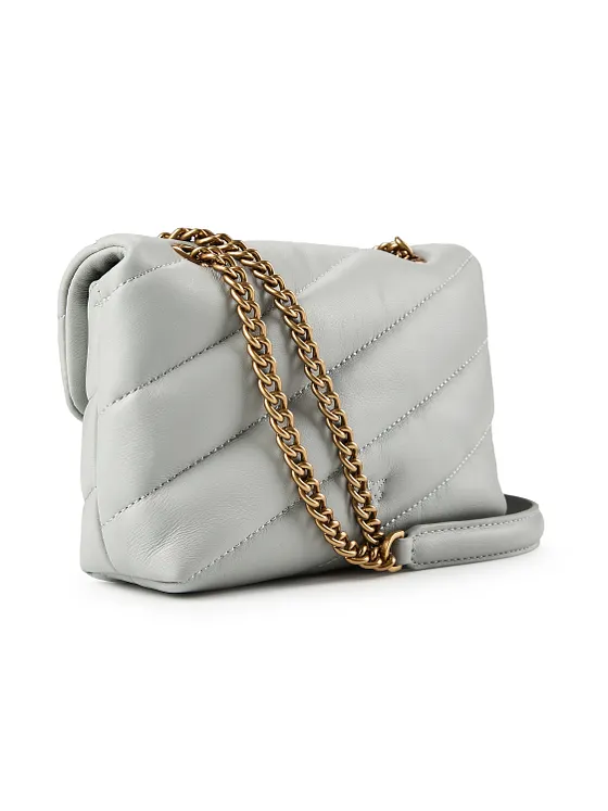 PINKO Love Puff Bolsa de hombro Piel natural 18 cm PINKO Love Puff Bolsa de hombro Piel natural 18 cm