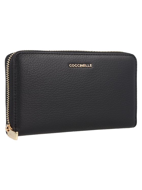 Coccinelle Metallic Soft Geldbörse Leder 10 cm Coccinelle Metallic Soft Geldbörse Leder 10 cm