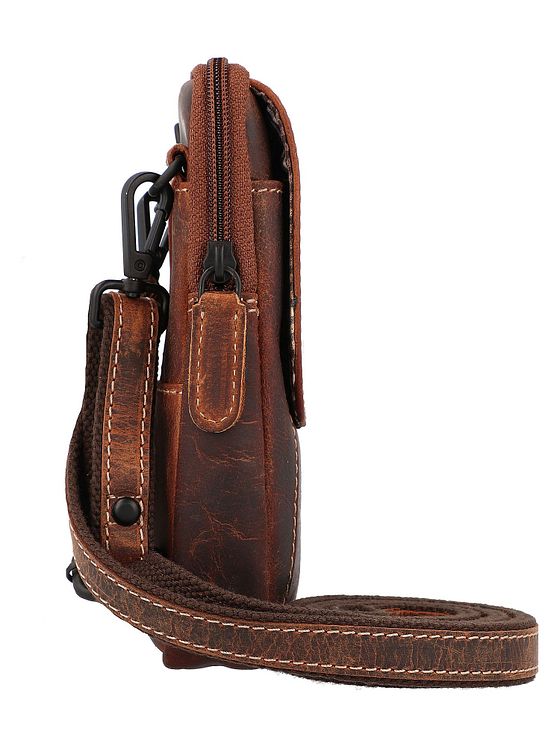 Jack Kinsky Baltimore 10 mobiltelefontaske i læder 12 cm