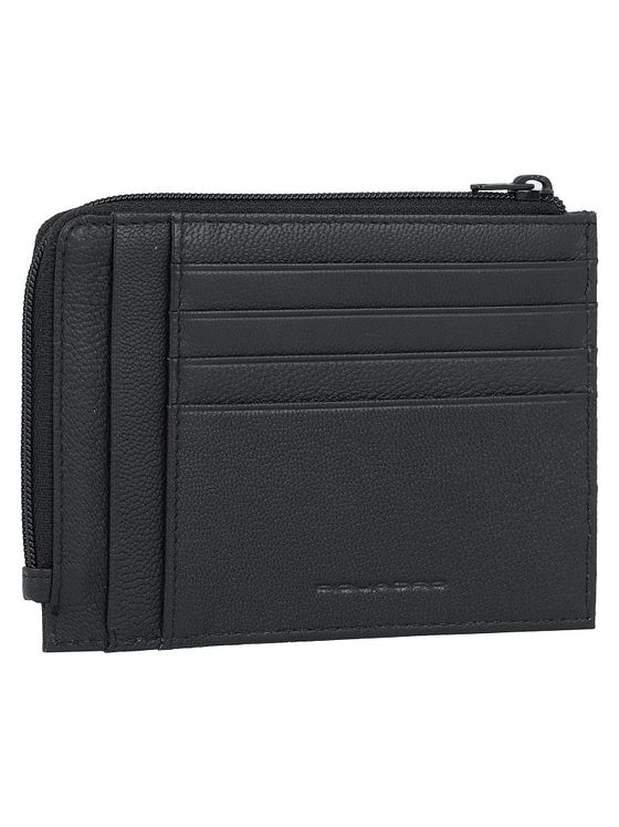 Piquadro X2 kreditkortholder i læder 12 cm