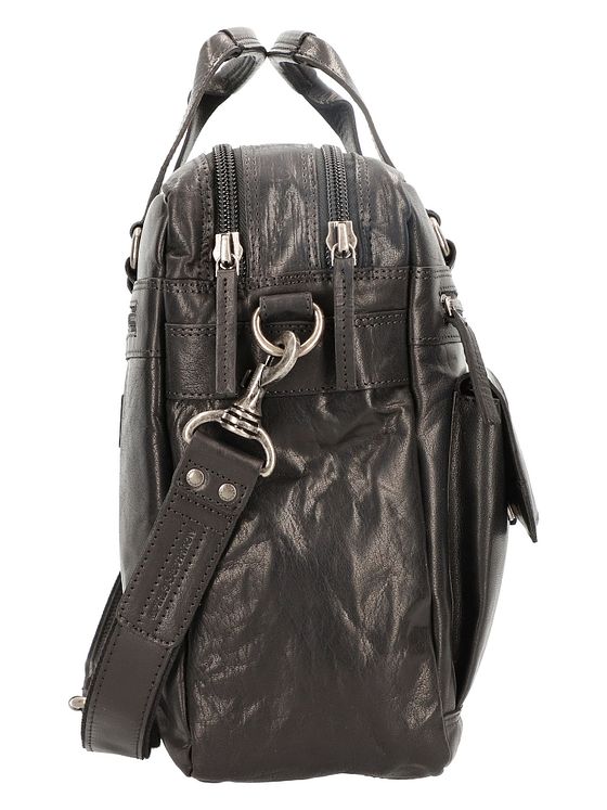 Spikes & Sparrow Dokumentmappe i læder med 41 cm rum til bærbar computer