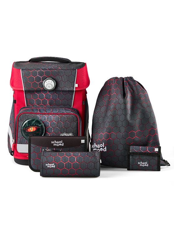 School-Mood Champion Maxx Pro skoletaske sæt 6 dele model 2026 School-Mood Champion Maxx Pro skoletaske sæt 6 dele model 2026