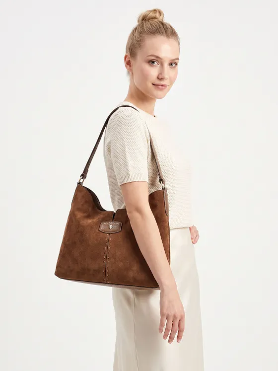U.S. Polo Assn. Chestnut Skuldertaske 27 cm U.S. Polo Assn. Chestnut Skuldertaske 27 cm