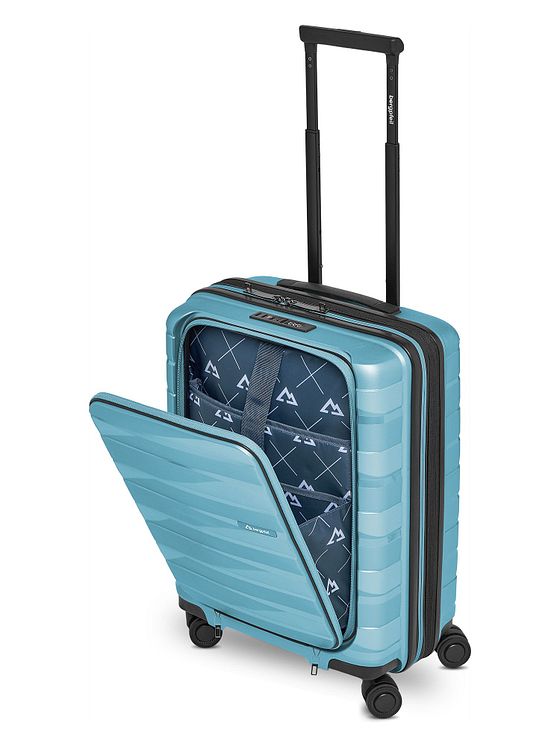 Bergpfeil Travel 4 hjul Kabinetrolley 55 cm Laptoprum med strækfold Bergpfeil Travel 4 hjul Kabinetrolley 55 cm Laptoprum med strækfold