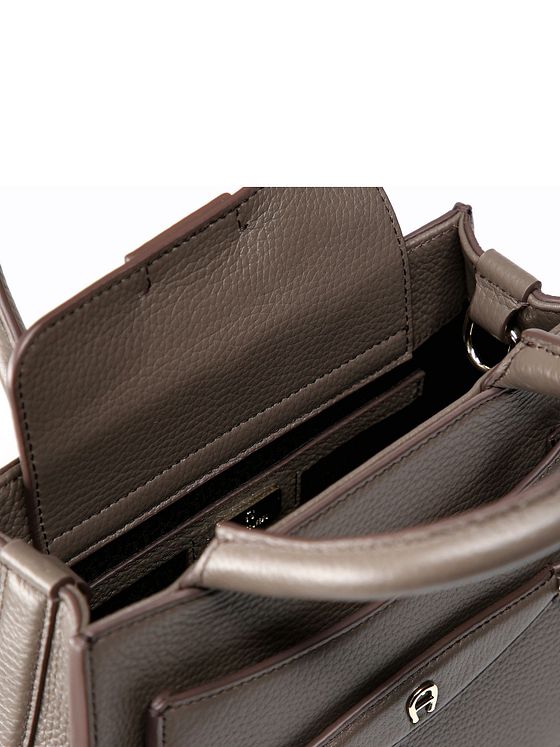 AIGNER Cavallo Håndtaske Læder 24 cm