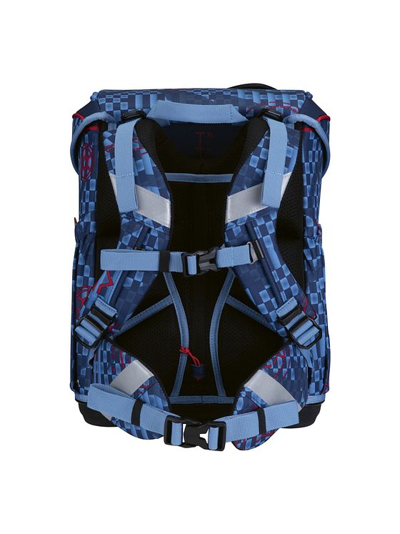 Scout Neo Exklusiv Safety Light Skoleransel-sæt 5-delt