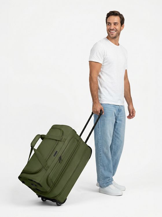 Redolz Duffle Essentials 2-Rollen Reisetasche 55 cm M mit Dehnfalte Redolz Duffle Essentials 2-Rollen Reisetasche 55 cm M mit Dehnfalte