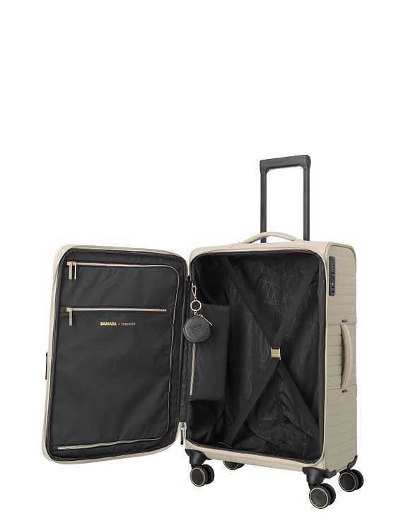 Travelite Barbara Stepp 4 hjul Trolley M 68 cm med strækfold Travelite Barbara Stepp 4 hjul Trolley M 68 cm med strækfold