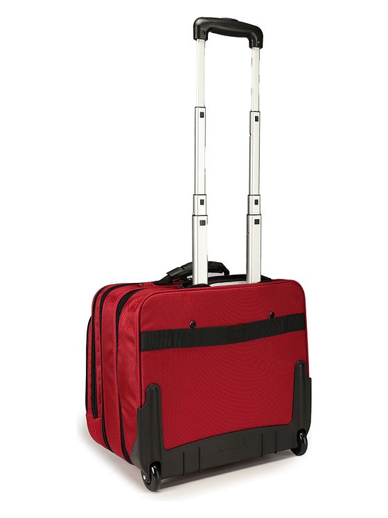 Dermata Obchodní vozík na 2 kolečkách s přihrádkou na notebook 42 cm