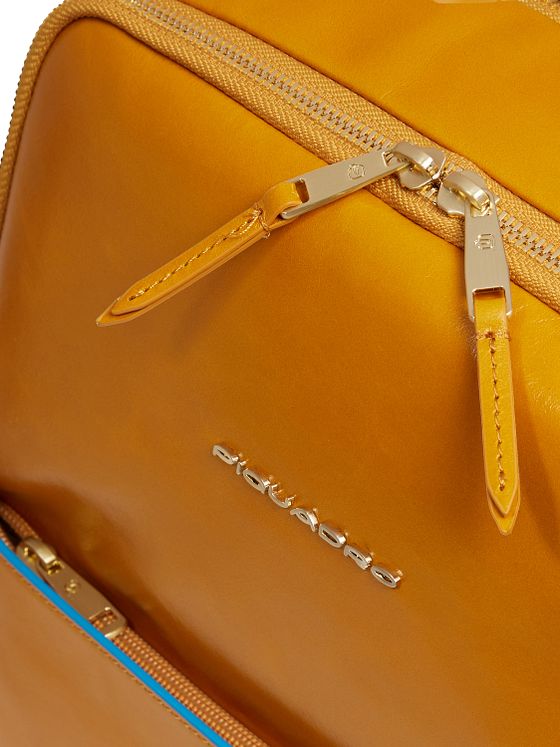 Piquadro Blue Square Daypack RFID-beskyttelse Læder 37 cm Laptoprum