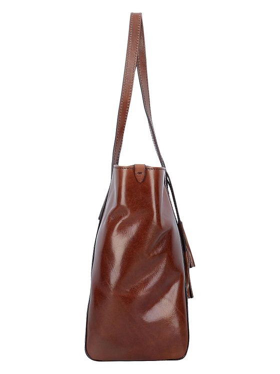 The Bridge Kožená nákupní taška Florentin 37 cm