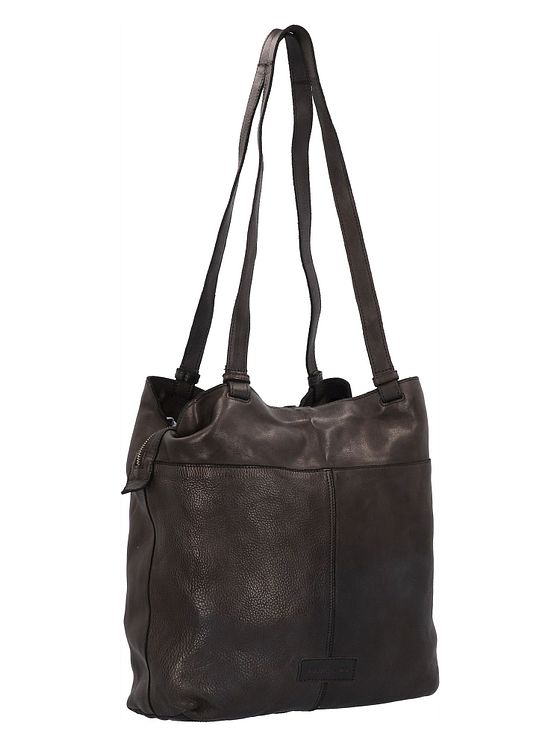 Harold's Submarine skuldertaske i læder 33 cm