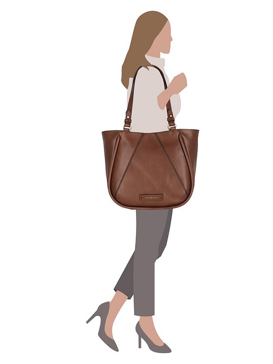 The Bridge Brigida Taška přes rameno Kůže 33 cm