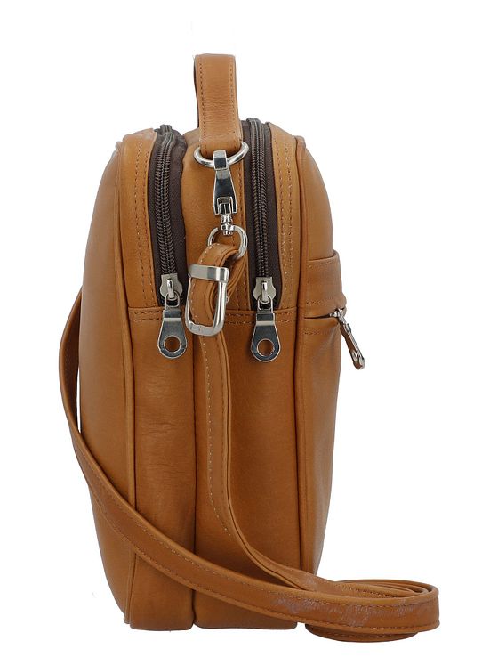 Harold's Landlig håndtaske i læder 18 cm