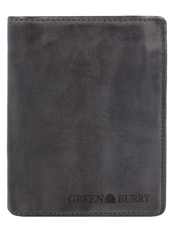 Greenburry Vintage pung i vasket læder 10 cm