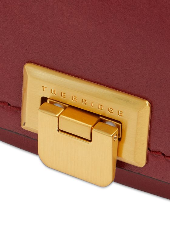 The Bridge Federica Taška přes rameno Kůže 20 cm