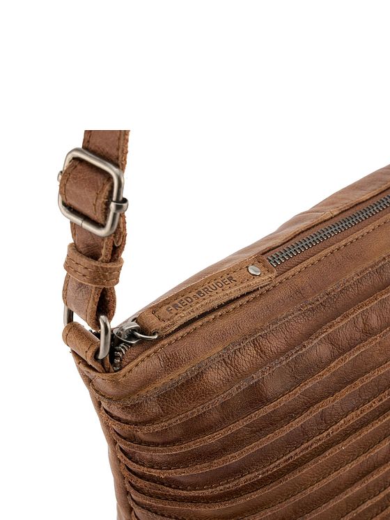 FredsBruder Riffelinchen Skuldertaske Læder 23 cm