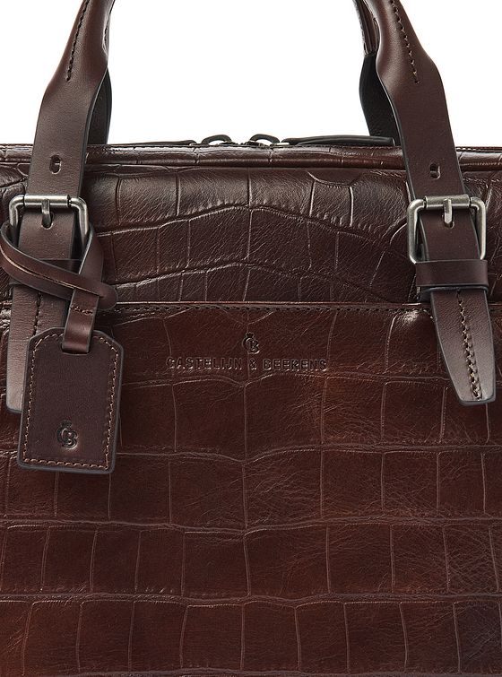 Castelijn & Beerens Dokumenttaske Læder 41 cm Laptoprum