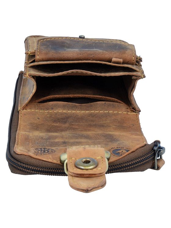 Greenburry Vintage bæltetaske i læder 10 cm Greenburry Vintage bæltetaske i læder 10 cm