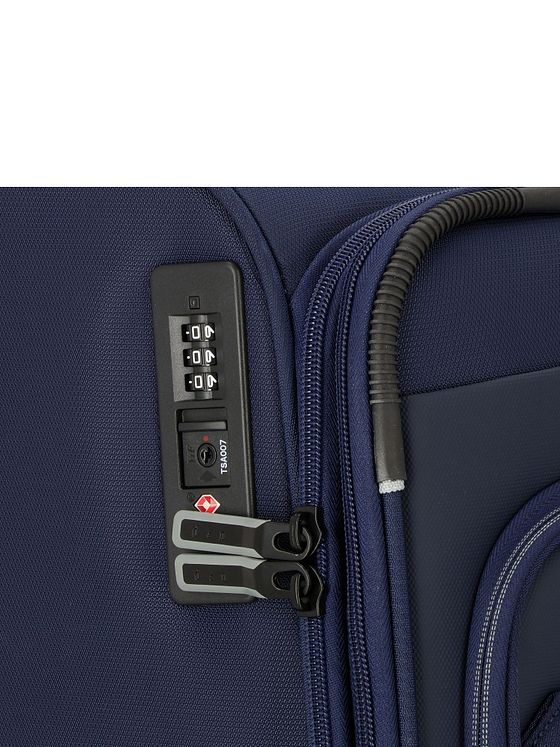 d & n Travel Line 9504 4 hjul Kuffert 3-delt med strækfold