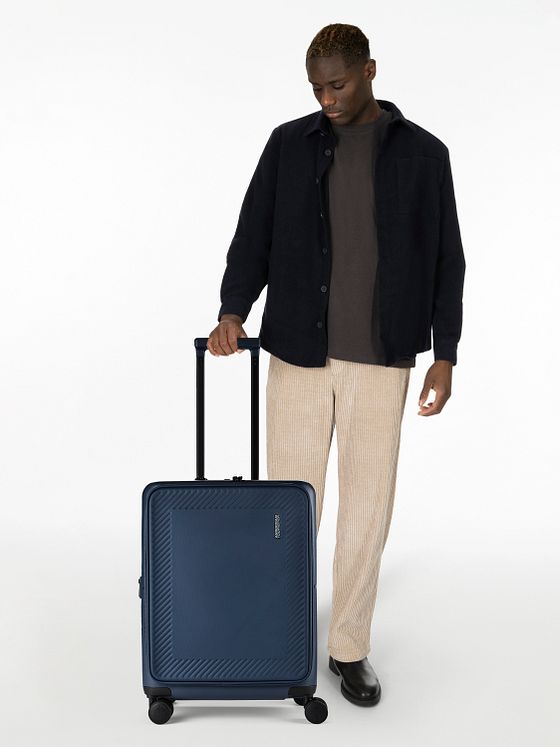 American Tourister Dashpop 4 hjul Kabinekuffert 55 cm med strækfold American Tourister Dashpop 4 hjul Kabinekuffert 55 cm med strækfold