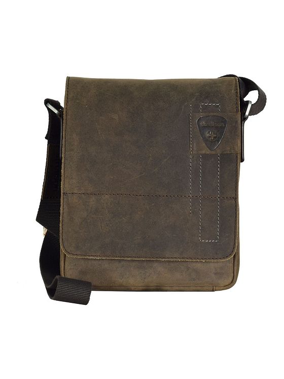 Strellson Richmond skuldertaske i læder 22 cm