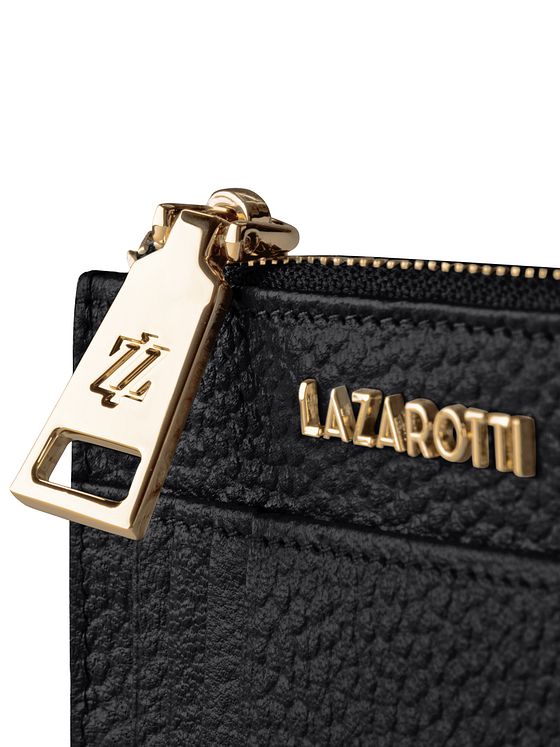 Lazarotti Bologna lædernøgleholder Kortholder i læder 11,5 cm med rum til luftmærker Lazarotti Bologna lædernøgleholder Kortholder i læder 11,5 cm med rum til luftmærker