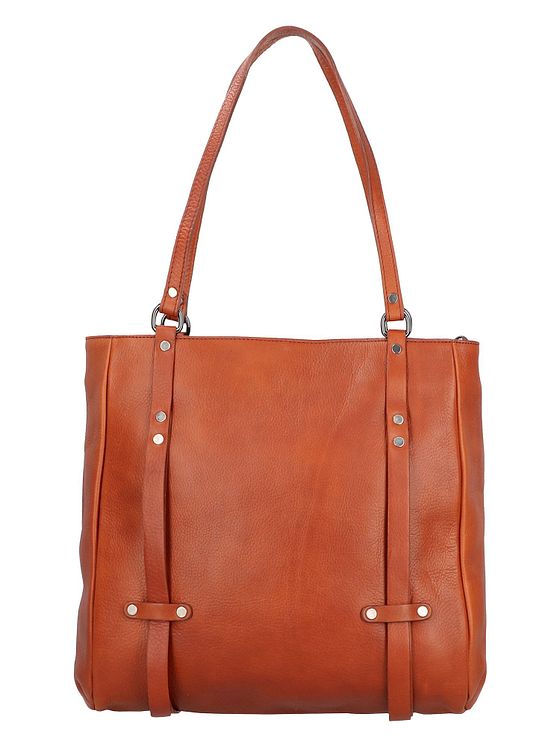 Jack Kinsky Alassio 4 skuldertaske i læder 34 cm